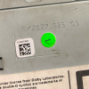 Engraved Skoda car radio serial number